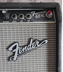 Fender emblem for guitar amp and cases