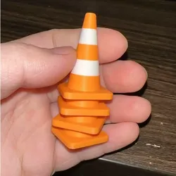 Fișiere pentru imprimante 3D | Fișier 3MF | 可堆叠雪糕筒 锥桶
