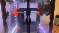 LED Stripes Prusa Enclosure