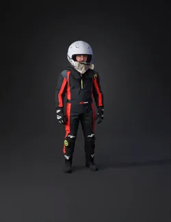 silver motorcycle helmet with visor and protective goggles front view