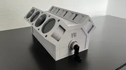 V8 Engine (Mechanical Movement)