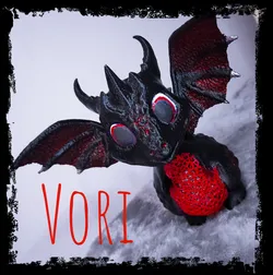 Baby Dragon with Voronoi Scales