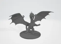 Bookend Red Dragon
