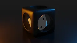 Dice inside