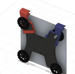 Ender 3 pro nozzle brush mount (compliance mechanism)