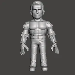 FAN ART SOFUBI RETRO T-800