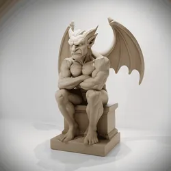 Gargoyle sculpture