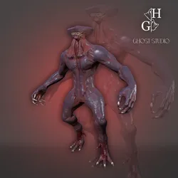 Hunter LowPoly
