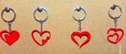 Llaveros de corazón