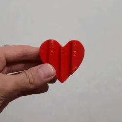 LOVE,HEART KEYCHAIN ILLUSION
