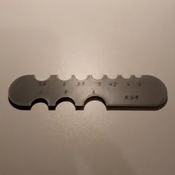 Mesure Rayon de 3 à 9 mm