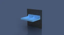 Pegboard Container
