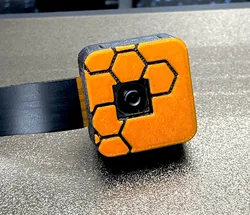 Raspberry Camera Module model 3 with a large aperture for autofocus.