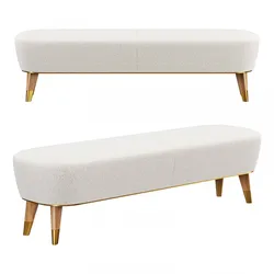 Roche bobois eden-rock bench