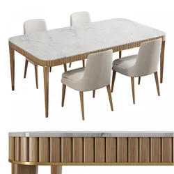 Roche bobois eden-rock dining set