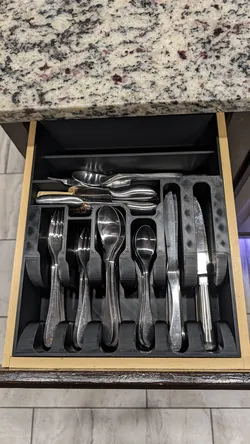 Silverware Holder Tray