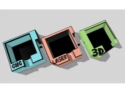 SNAPMAKER 2.0 Toolhead Holders