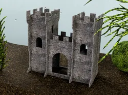 Swim through Castle for Aquarium [No Supports]