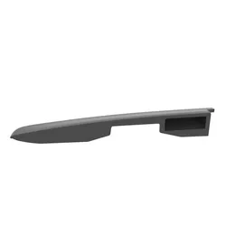 Trunk Door Trim Plate for TOYOTA AVENSIS T210-220 3D Print Model in Automotive 486588
