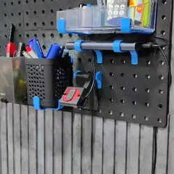 Universal Smartwatch Charging Dock Mount for Pegboard