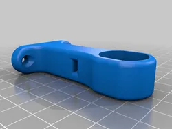 Wardrobe/Closet support for bar holder