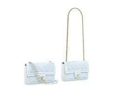 Bag Small Flap White