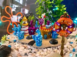 Bikini Bottom, SpongeBob - Aquarium / Fish Tank Decoration