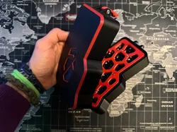 Corne keyboard body and travel case