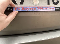 FC  Bayern Munchen Car Plate V2