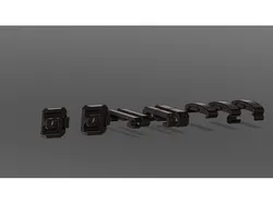 Firearm Wire guides M-Lok/1913