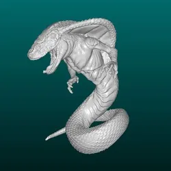GIJoe Cobra Commander Snake Man