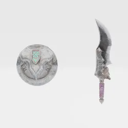 Hunters Knife Sword and Shield - Monster Hunter World