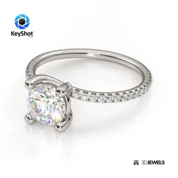 Jewelry Realistic Render Scene Setup For KeyShot Pack2