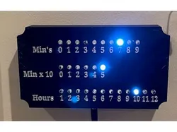 LED "Ball" clock