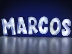 Letrero Marcos