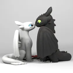 Night fury and Light fury