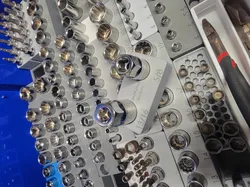 Spark plug socket holder gridfinity