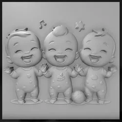 3D printer bestanden | 3MF | playful babies