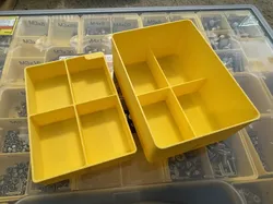 4 and 8 compartment Dual Tier Harbor Freight Organizers + Mouse Ears