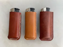 Bic lighter leather case pattern