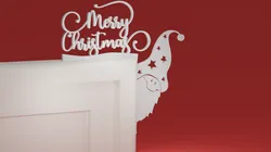 Christmas Door Trim Corner 10 - Gnome (Christmas ornament)