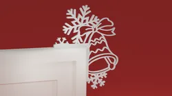 Christmas Door Trim Corner 26 - Bell (Christmas ornament)