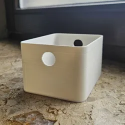 Customizable Organizer Box with Hole (Fusion360)