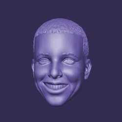 Daddy Yankee 3D Head Head Head