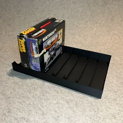 Display stand holder for N64 SNES Nintendo games