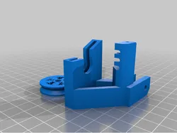 Ender 3 V2 filament guide with Runout