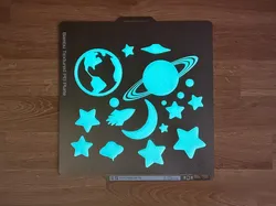 Glow in the dark night sky