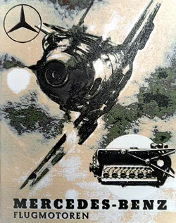 Mercedes Benz Messerschmitt Bf-109 - filament painting