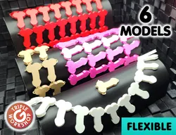 Penis Flexible Fabric - 6 Models