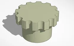 Pomello con foro da 8 mm universale